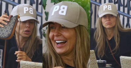 Naturalna Małgorzata Rozenek STROI MINY, relaksując się w knajpce przed występem na Top of The Top Sopot Festival 2023 (ZDJĘCIA)