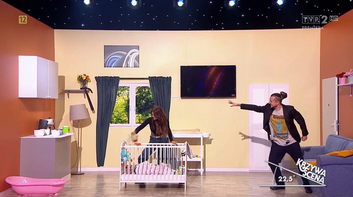Kadry z programu "Anything Goes. Ale jazda!" TVP
