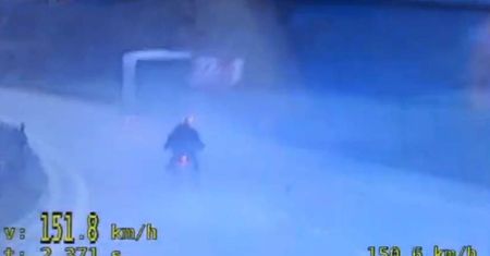 Inowrocław: Ponad 150 km/h na motocyklu w deszczu. Litwin zatrzymany