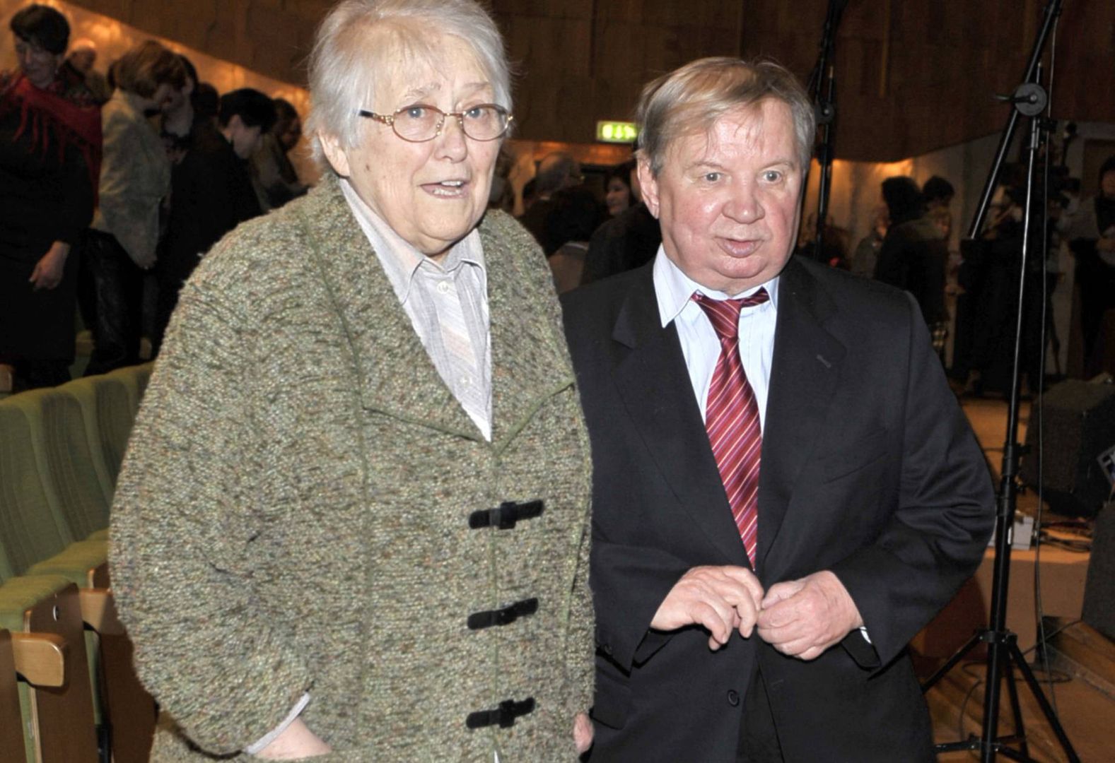 Roman Kłosowski z ukochaną żoną Krystyną