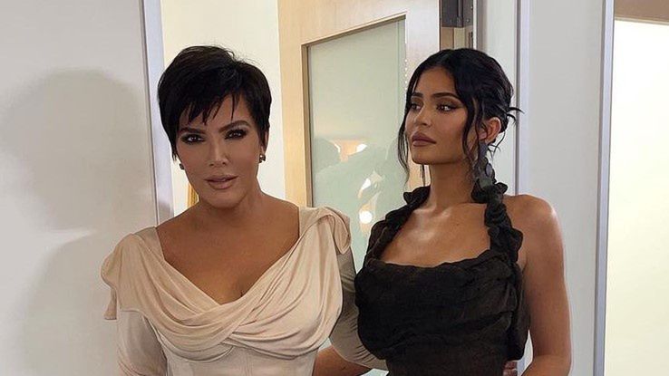 Kylie Jenner wrzuciła zdjęcie Kris Jenner sprzed lat