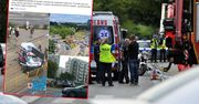 Tragiczny wypadek w Szczecinie. Ambulans wjechał na przystanek