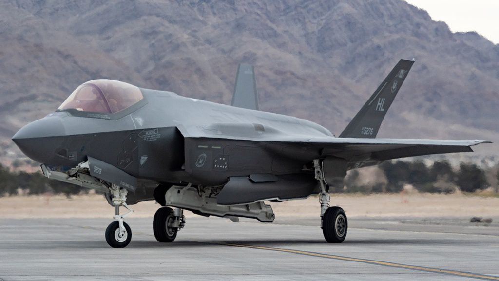 F-35A Lightning II fighter jet, photo by US Air Force