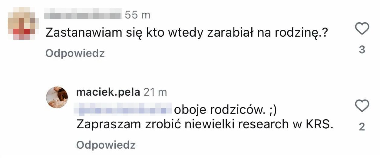 Maciej Pela odpowiada na komentarze