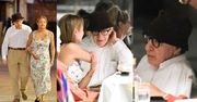 Woody Allen spędza czas z żoną i córką na kolacji w Wenecji. Wcześniej został WYGWIZDANY... (ZDJĘCIA)