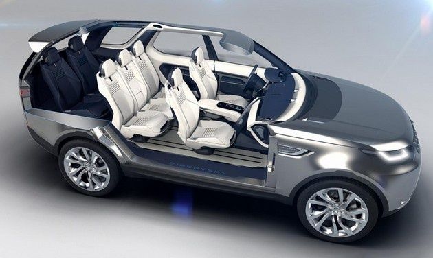 Land Rover Discovery Vision Concept siedzenia