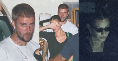 Bieberowie wychodzą z knajpy z NIETĘGIMI MINAMI. Kolejna kłótnia za nimi? (ZDJĘCIA)
