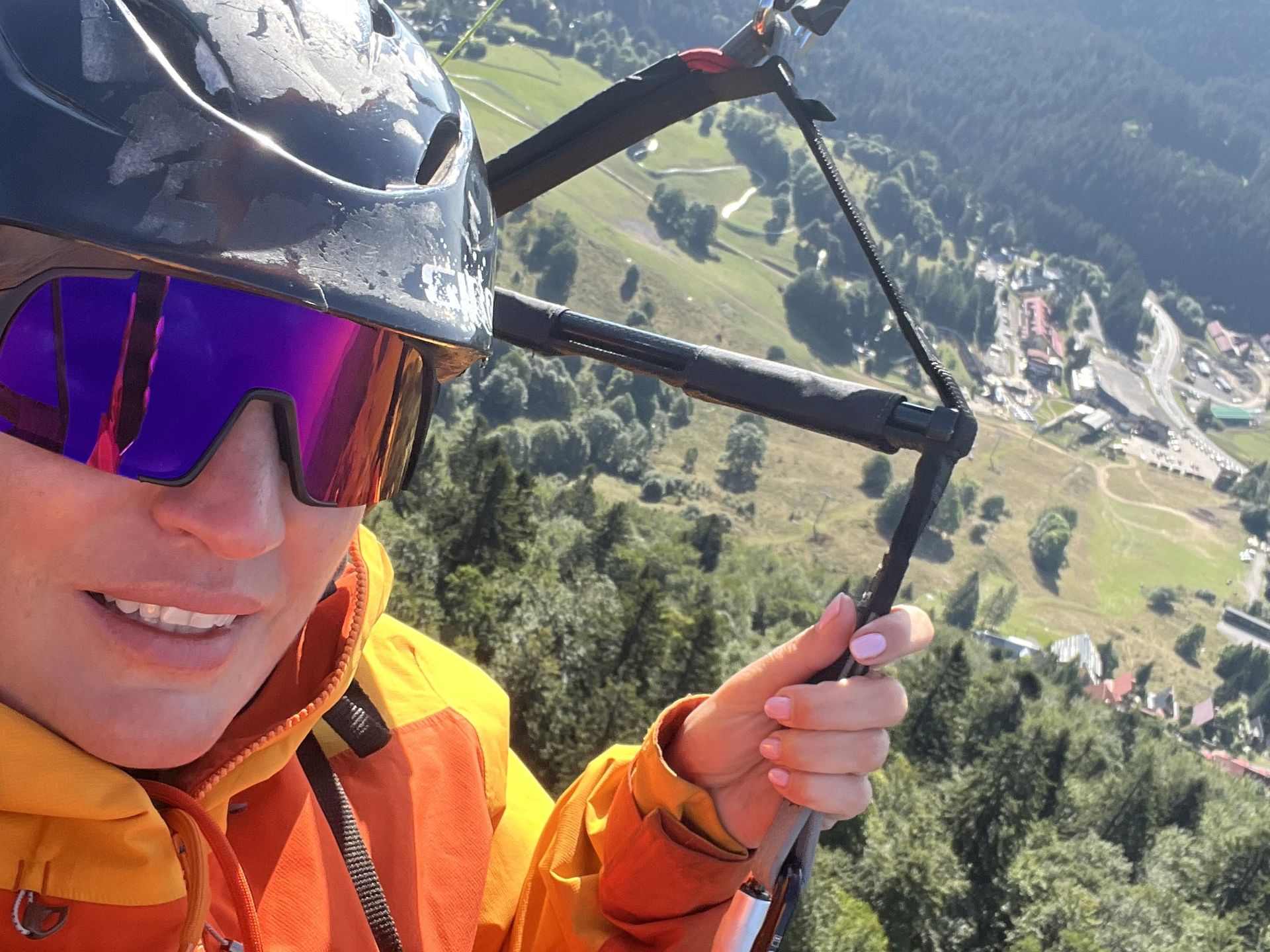 Wrażenia z lotu paraglidem są trudne do opisania słowami