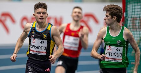 Bartosz Kitliński i Jakub Hołub wrócili z medalami z Halowych Mistrzostw Polski w lekkiej atletyce