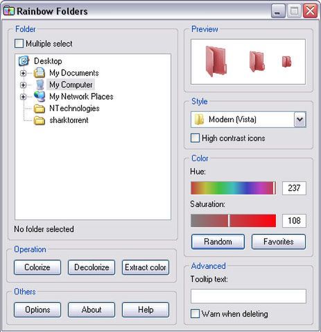 Rainbow Folders zmieni wygląd naszych folderów