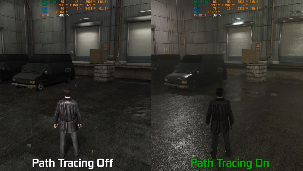 3000% mniej klatek na sekundę, ale było warto; Max Payne 2 RTX Remix wygląda fenomenalnie