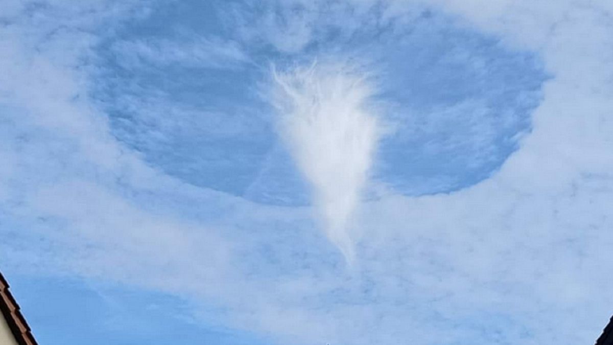 Niezwykłe zjawisko nad Niemcami.