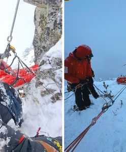 Turysta spadł ze szczytu w Tatrach. Szeroko zakrojona akcja ratunkowa