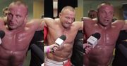 KSW 47: Poturbowany Pudzianowski kuśtyka do puntu medycznego. "Noga zrobiła się sztywna"