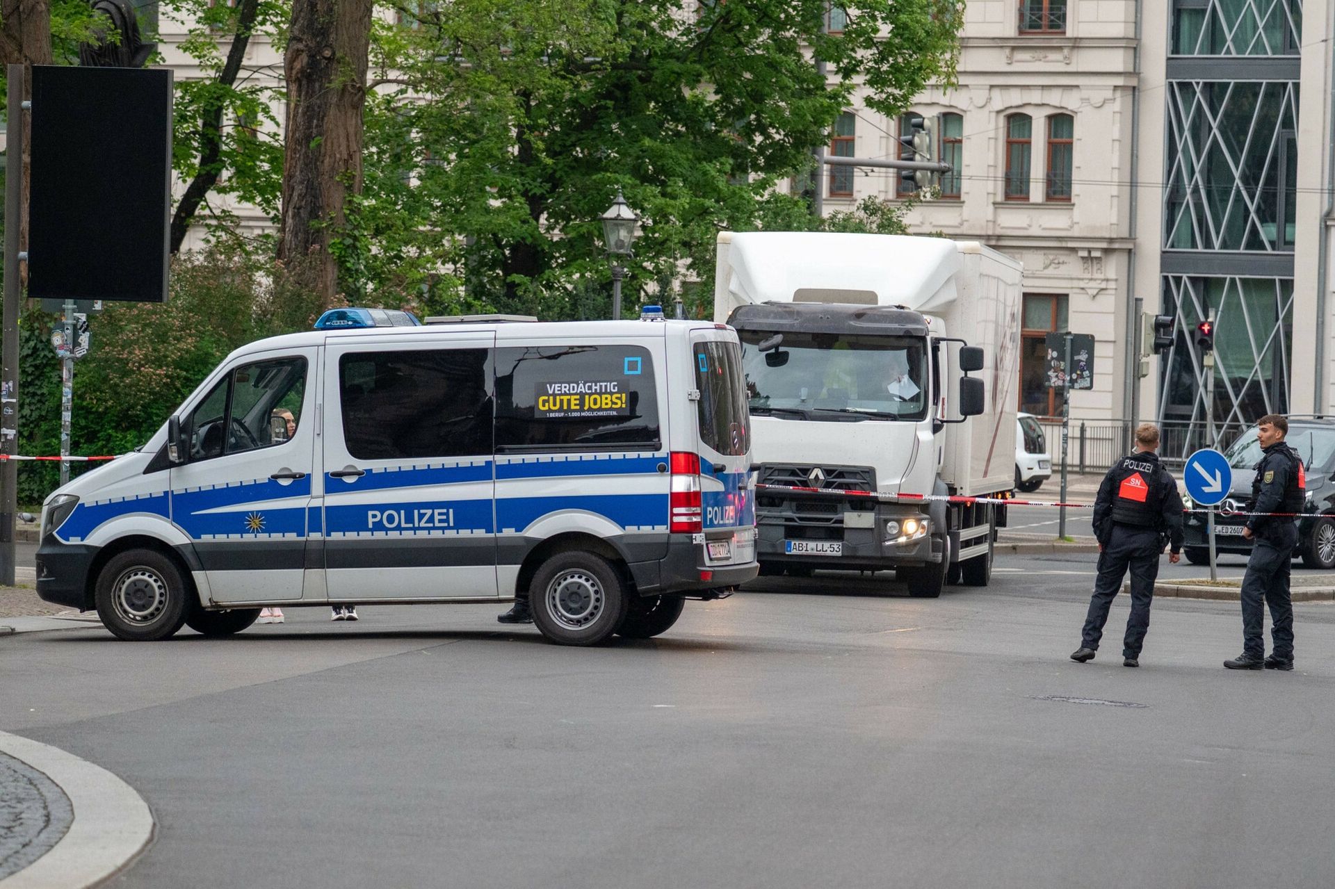 Interwencja niemieckiej policji. Zwierze uciekło z prywatnej posesji
