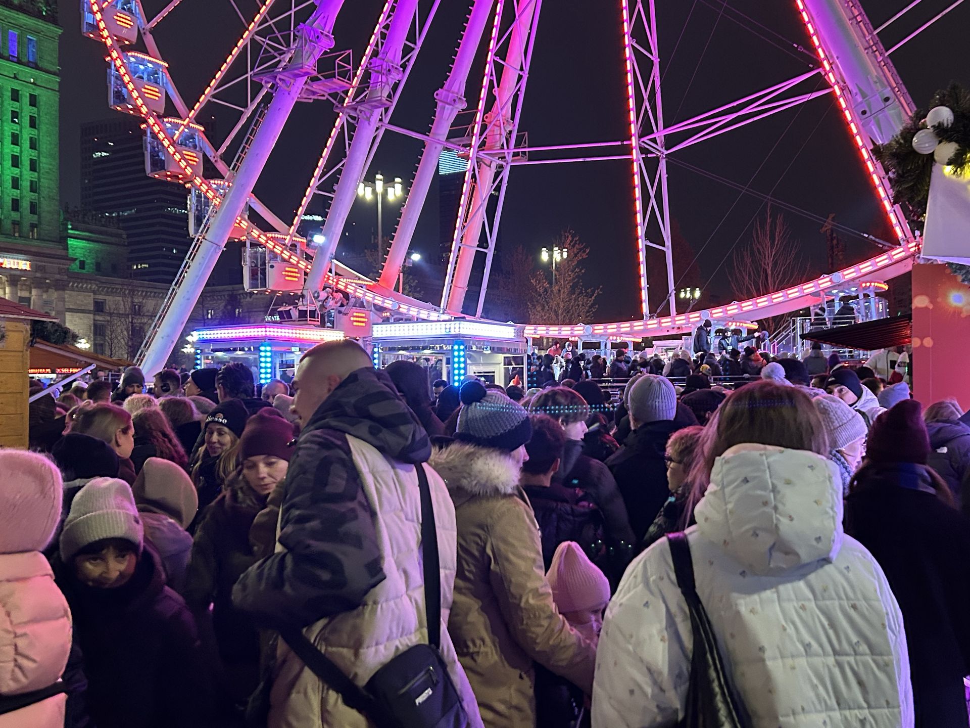 W tłumie ciężko było cieszyć się atmosferą jarmarku 