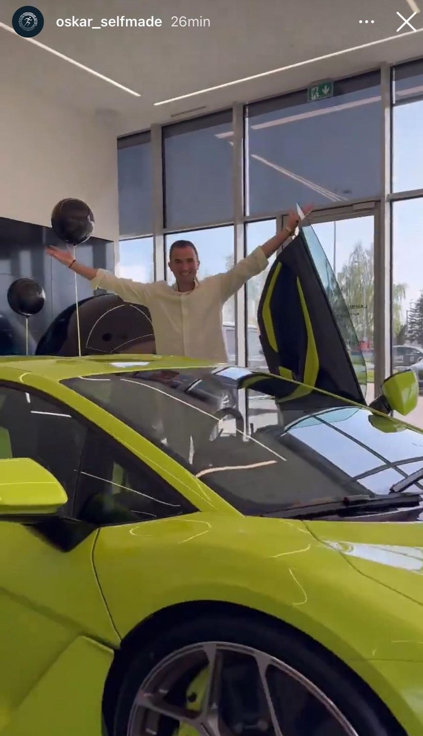 Nowe auto narzeczonego Klaudii Halejcio. Cena zwala z nóg