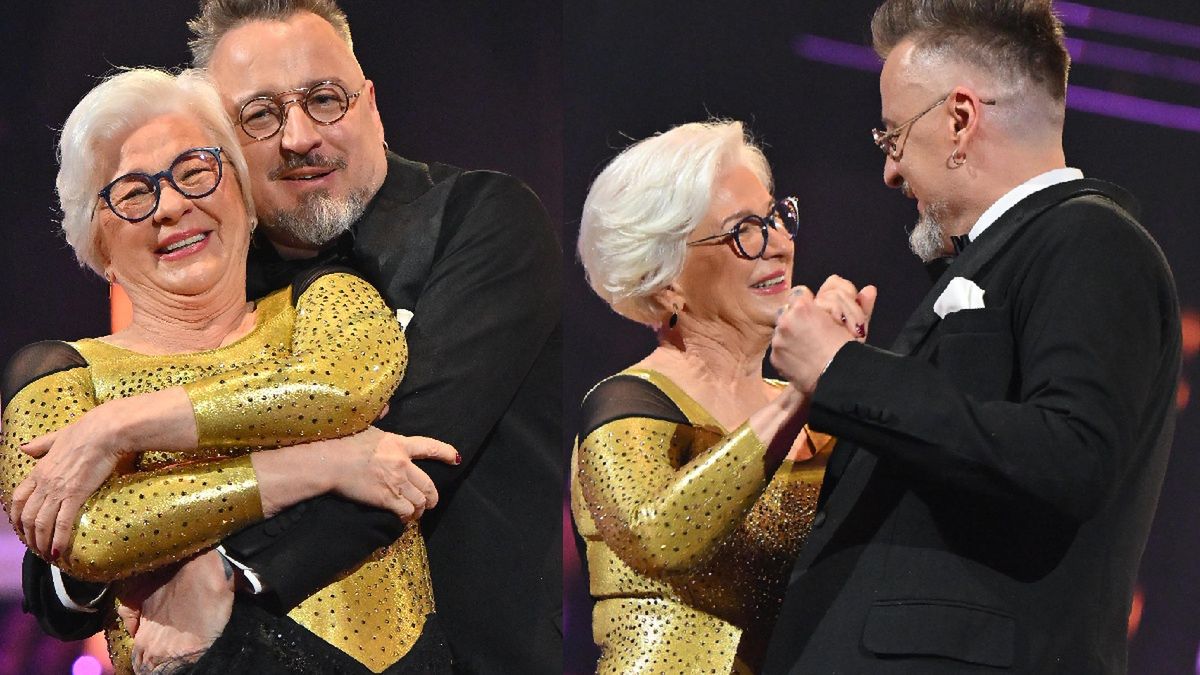 Piotr Kędzierski zatańczył z MAMĄ w "Tańcu z gwiazdami". Dostali OWACJE na stojąco!