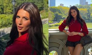 Roksana Węgiel PODBIJA Nowy Jork w ULTRAKRÓTKICH szortach i torebce za 8 TYSIĘCY. Fani dopytują: "Czy to Blair Waldorf?" (FOTO)
