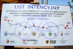 Dolny Śląsk. Dzięki współpracy samorządów powstanie nowa trasa rowerowa. Liczyć będzie 33 km