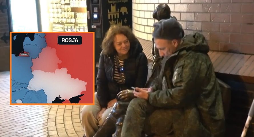 Władze Ukrainy reagują na relację Kanału Zero z Rosji. Chodzi nie tylko o mapę