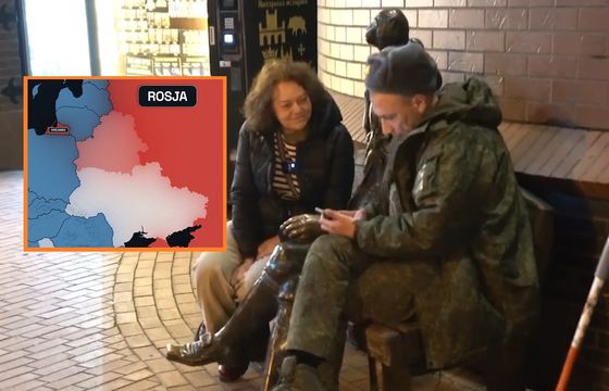 Władze Ukrainy reagują na relację Kanału Zero z Rosji. Chodzi nie tylko o mapę