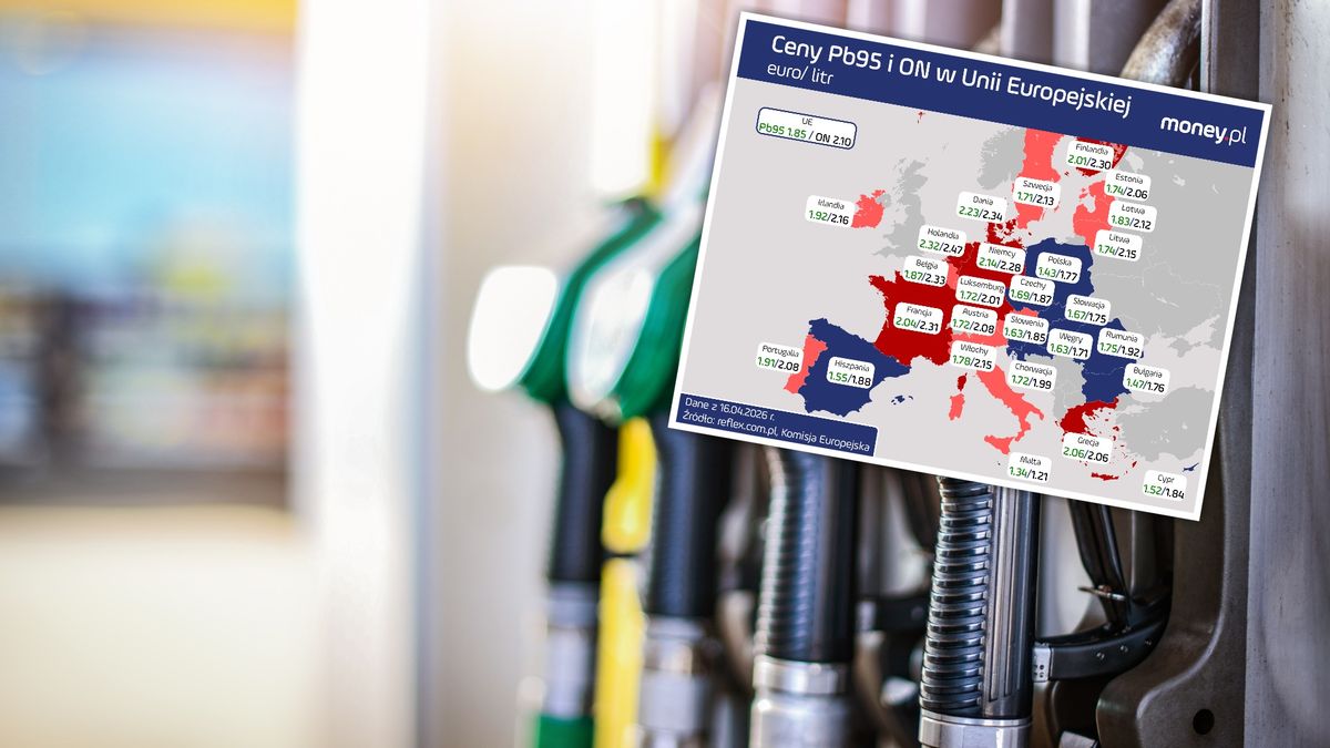 Porównanie średnich cen w krajach UE