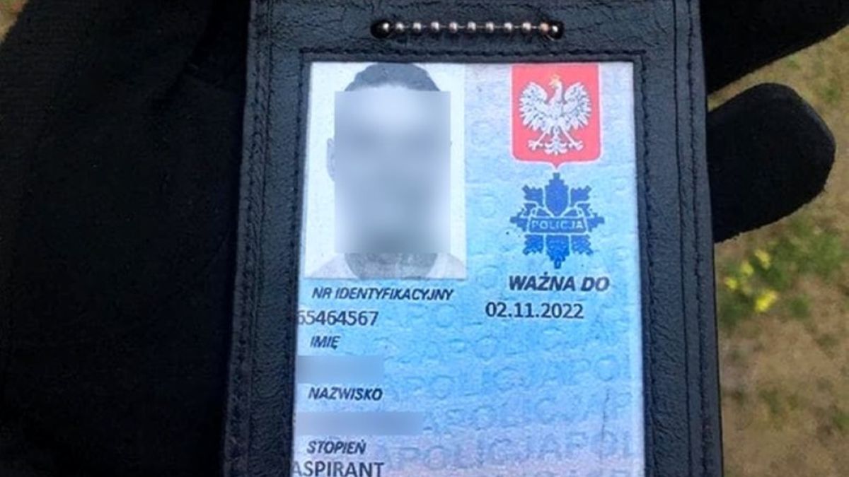 41-latek okłamywał żonę, że pracuje jako policjant