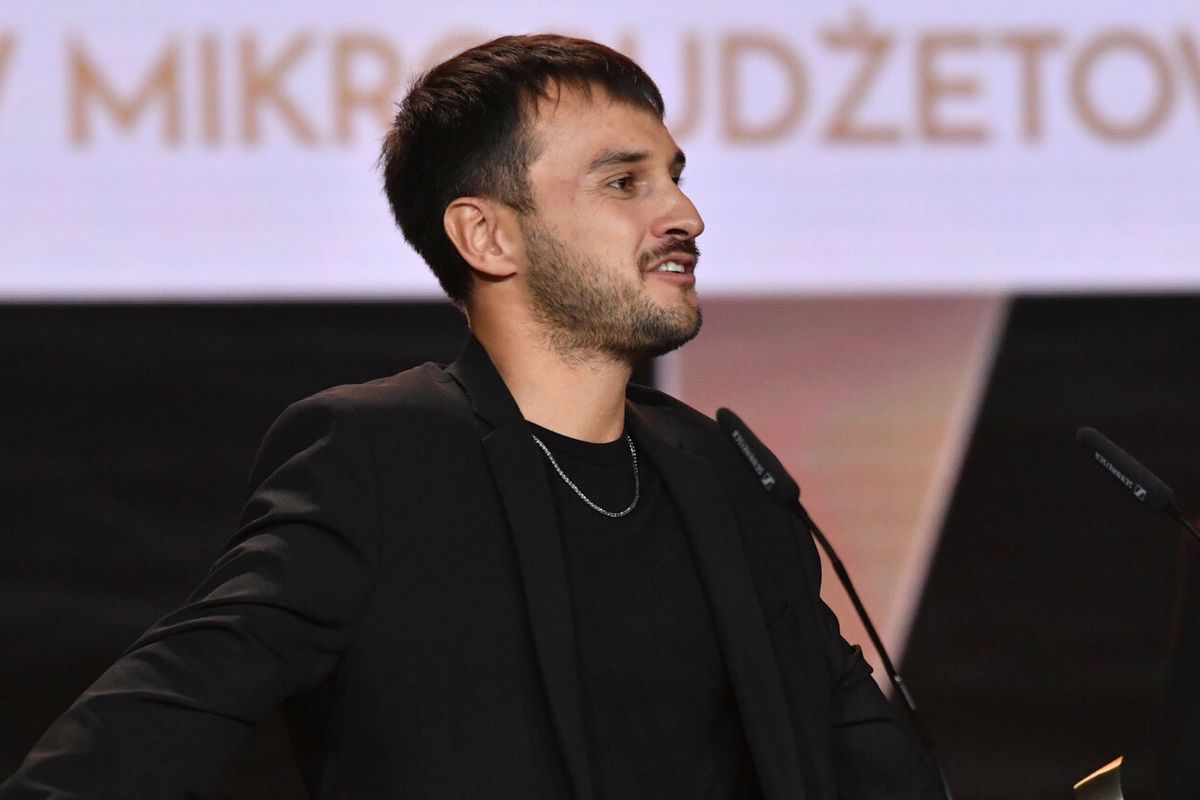 Kamil Krawczyński odebrał nagrodę za film "Słoń"