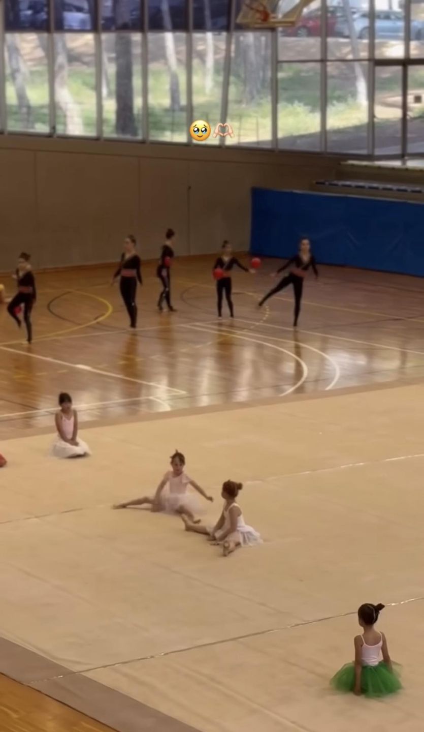 Anna Lewandowska chwali się sprawnością Klary