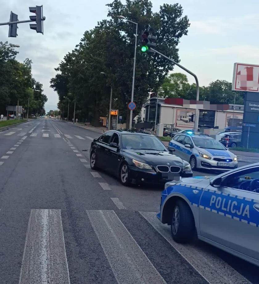 Potrącenie w Puławach