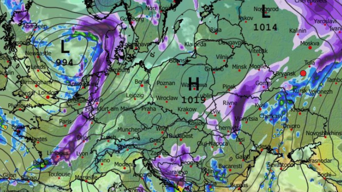 Prognoza pogody na 8 i 9 stycznia
