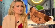Gosia Andrzejewicz debatuje ze swoją KURĄ Pierzynką przed kamerami. Nowy program hitem sieci