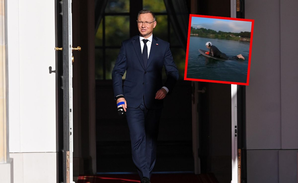 Andrzej Duda został "Jet Surferem"