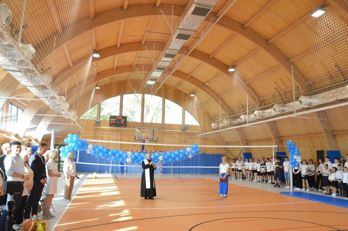 Poświęcenie hali sportowej