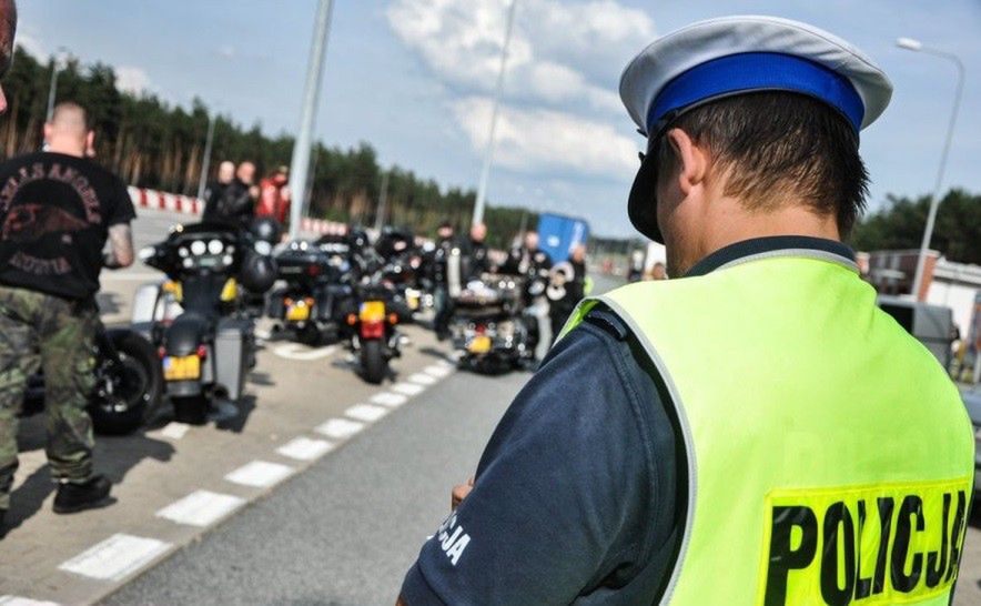 Zlot "Hells Angels": 10 osób zatrzymanych za pobicie i jazdę po alkoholu