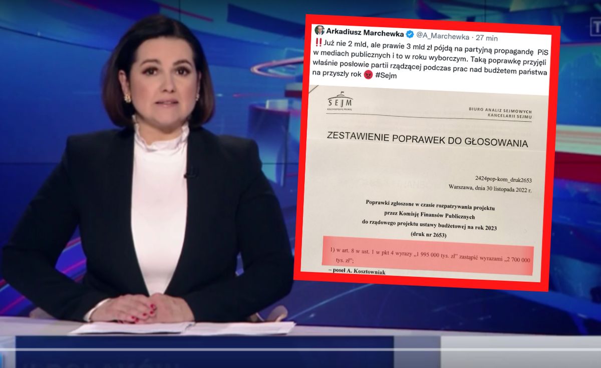 W Sejmie pojawiła poprawka dotycząca nakładów na media publiczne.
