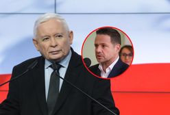 "Chłopczyk nie może być prezydentem". Kaczyński surowo o Trzaskowskim