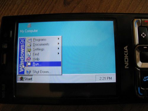 Windows 98 na Nokii N95 2