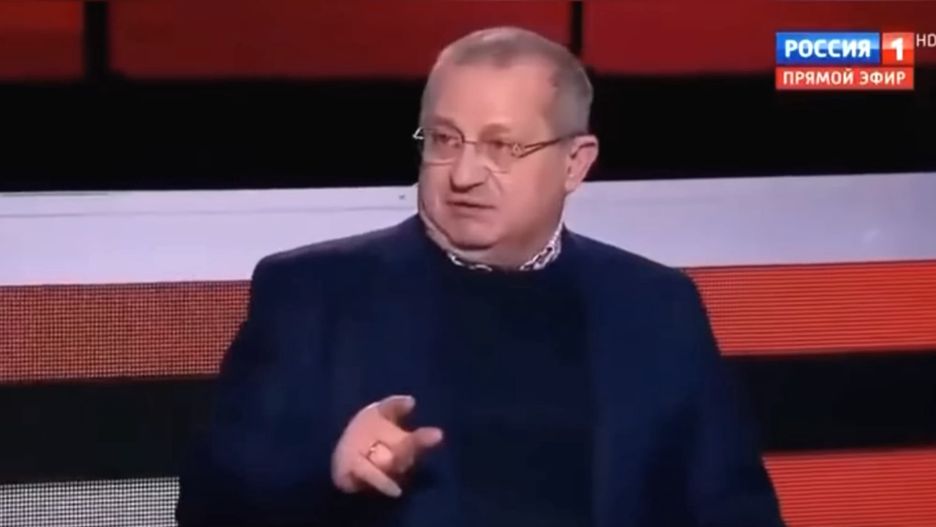 Yaakov Kedmi w programie telewizji Rossija 1 