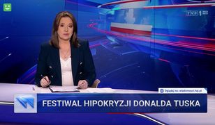 Podwójne uderzenie w Tuska. W "Wiadomościach" nawet dzieci go nie lubią