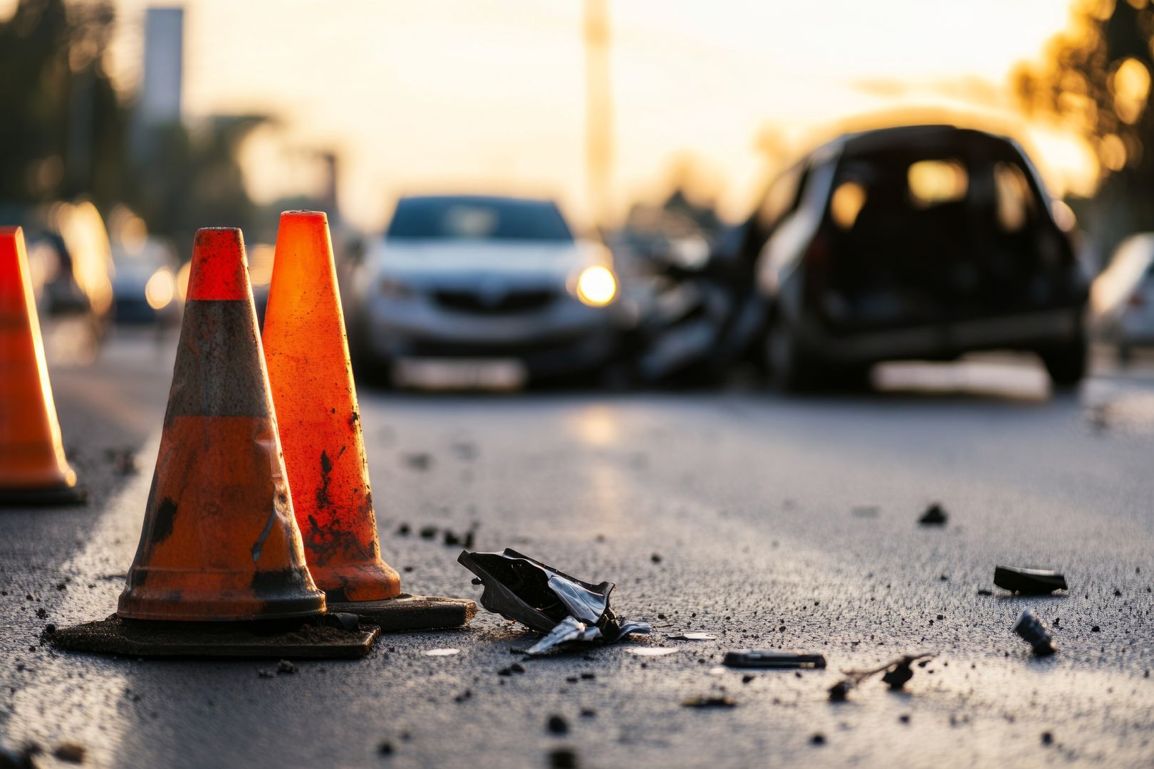 Kierująca citroenem wypadła z drogi w Kalnikowie
