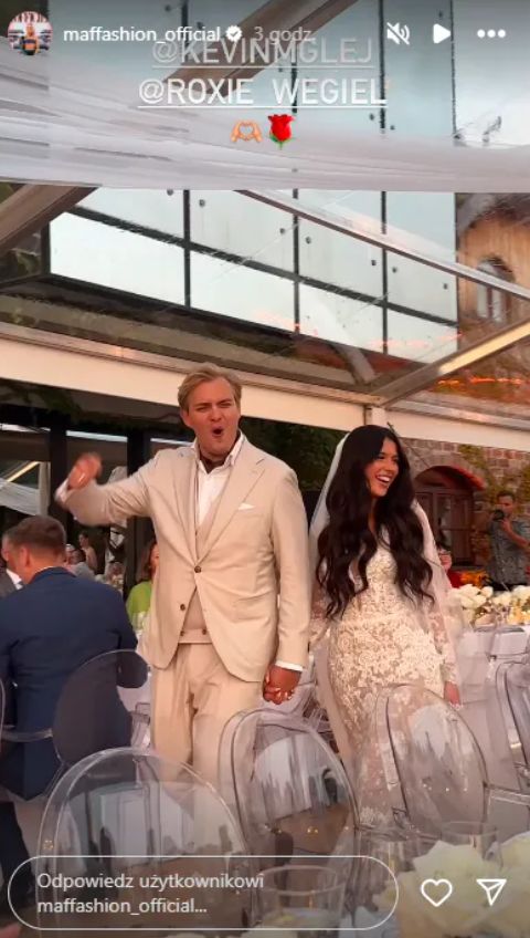 Wedding plannerka ocenia ślub Roksany Węgiel i Kevina Mgleja