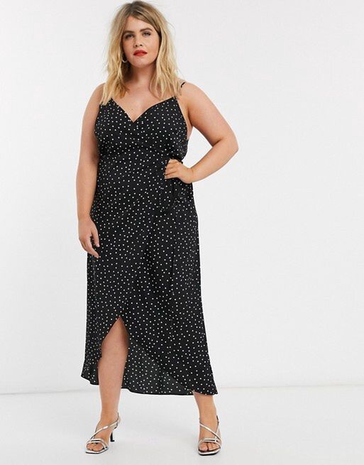 ASOS sukienka w groszki