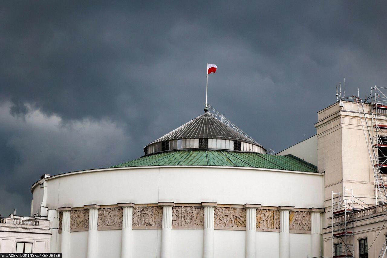 Groźny incydent w hotelu sejmowym