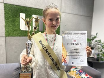 Z Konina na mistrzostwa świata. Ma 12 lat i zachwyciła improwizacją taneczną