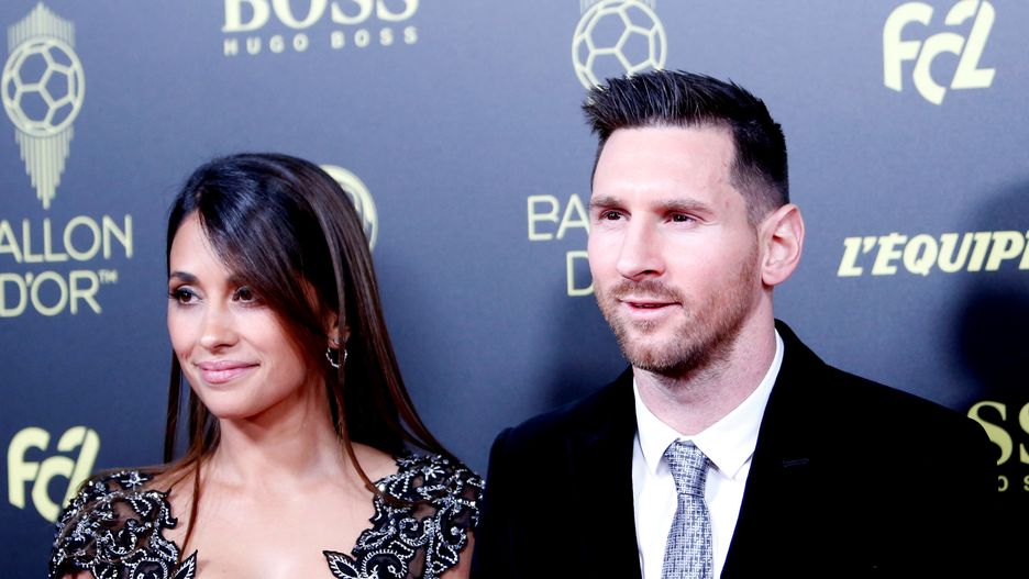 Messi z żoną