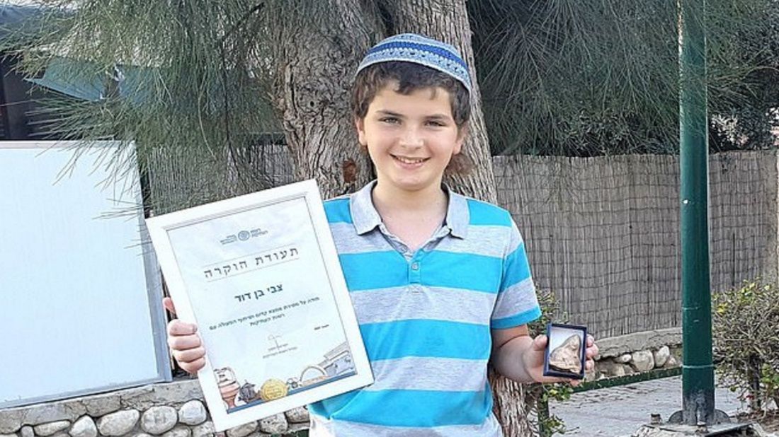 dziecko izrael odkrycie