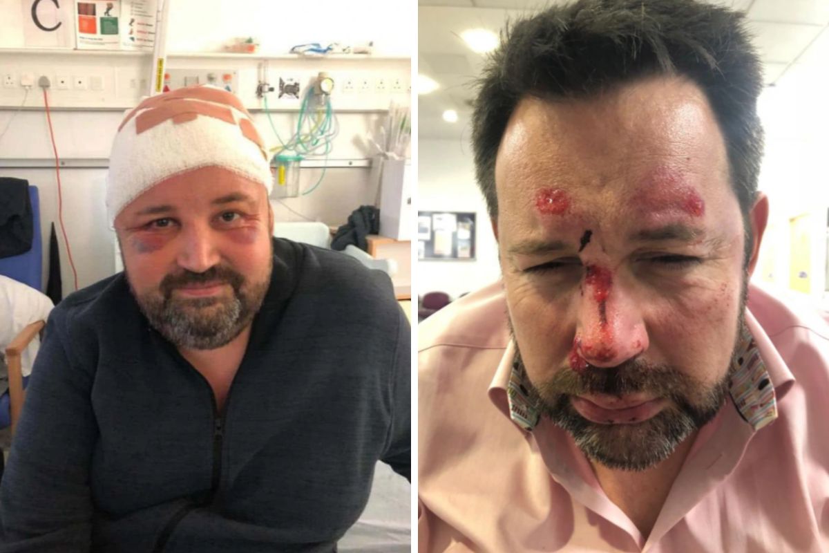 Cooper stracił przytomność w czasie powrotu do domu