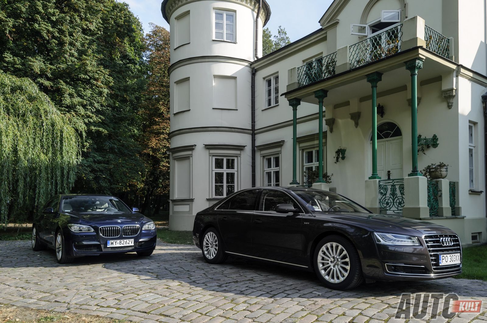 BMW 750d xDrive M-Sport kontra Audi A8 4.2 TDI quattro - test [galeria] 5
